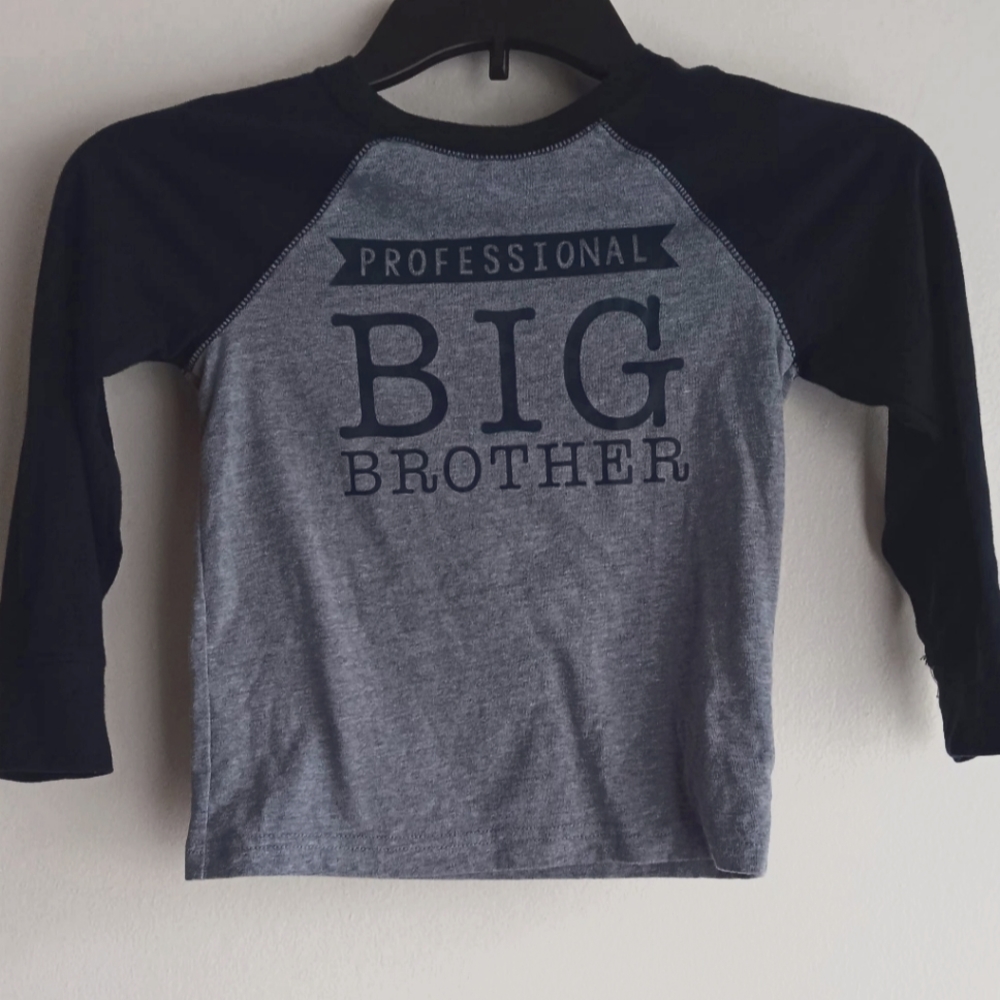 3 For $13💛Navy Blue & Gray Long Sleeve Tee